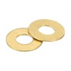 uxcell M2.5 Flat Washer, 300 Pcs Brass Ring Flat Washers