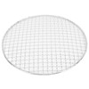 Round Grill Grate 25cm Diameter Stainless Steel 1.5mm Wire Barbecue