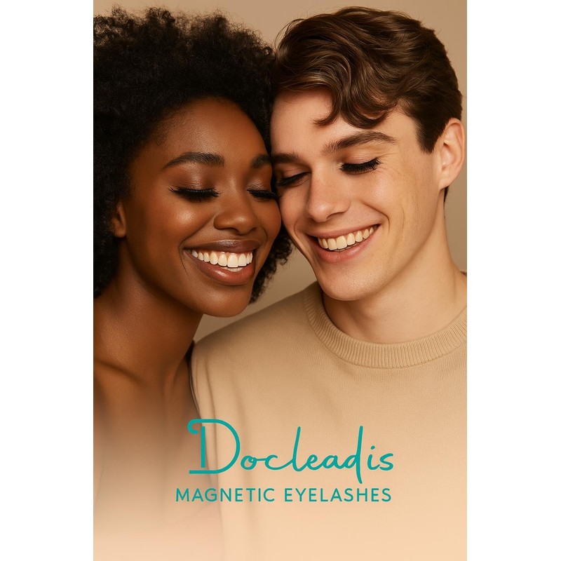 Magnetic Eylashes with Applicator, No eyeliner needed, 8 pcs (2