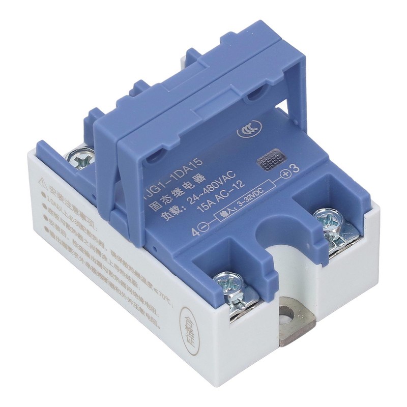 Solid State Relay 15A Single Phase DC 3‑32V Input AC