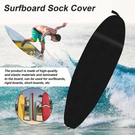POOSR Surfboard Sock Cover Waterproof Protective Case for Surfboard Surfboard Protective Case Surf Accessories S
