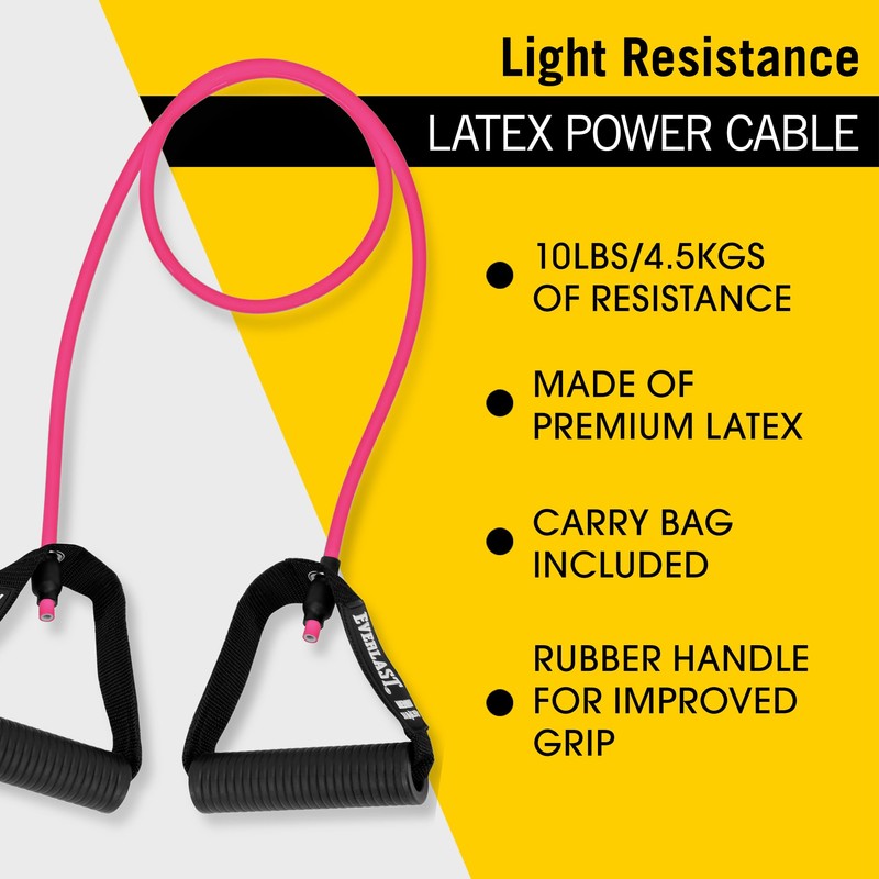 Everlast FIT Light Power Cable - Light Resistance Exercise Band,