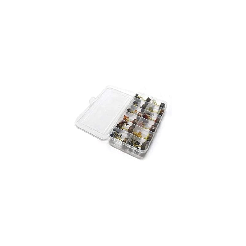 12Pcs Crystal Tree Box, Crystal Mystery Box, Beautiful Small Crystal