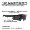 Smart Glasses，Bluetooth Sunglasses，Open Wearable Stereo Audio Glasses，Built in Microphone and