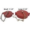 SpringSpray (2 Pack) 2-1/2" NH/NST Plastic Fire Hose Connection Standpipe