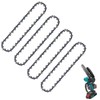 4PCS 6 Inch Chainsaw Chains, Mini Chainsaw Chain Replacement for