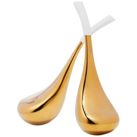 Angela Caglia Gold Cryo Facial Set- Ice Globes for Face, Improve Circulation and Glow