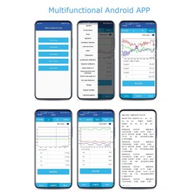 WitMotion WT901B High Precision 9-Axis AHRS MPU9250 Accelerator Sensor, Air Pressure + Angle + Gyro + Accelerometer + Magnetometer (up to 200HZ), Electronic Compass Vibration Inclinometer Module for Arduino