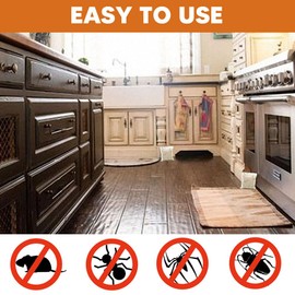 KsopoG Mouse Repellent Indoor, Rodent Mice Repellent Indoor/Outdoor, Extra-Strength Rat Repellent for Car Engines, Keep Rodents Out of Home/RV, Mouse Repellant 10P