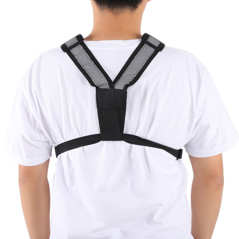 Multifunctional Nylon Waterproof Chest Bag Reflective Safety Tooling Vest for