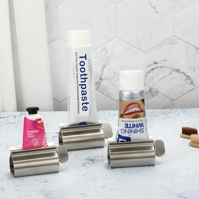 Toothpaste Squeezer - Metal Tube Squeezer Stainless Steel Tube Wringer
