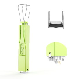 KEMOVE P10 2-in-1 Switch Puller Keycap Puller for Mechanical Keyboard, 304 Stainless Steel Key Switch Keycap Puller, Easily Remove and Replace Gaming Keyboard Switches and keycaps - Green