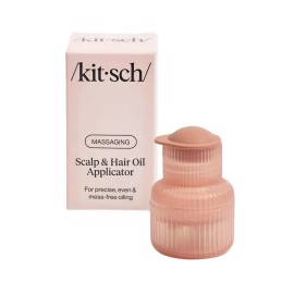 Scalp Oil Applicator Bottle with Root Comb & Head Massager – Precision Hair Oil Dispenser for Even, Mess-Free Scalp & Hair Care, Terracotta