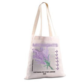 PYOUL Song Lyric Tote Bag Album Idea Gift Album Lyrics Inspired Tote Bag Gift For Fan (Tote Bag 10 EU)