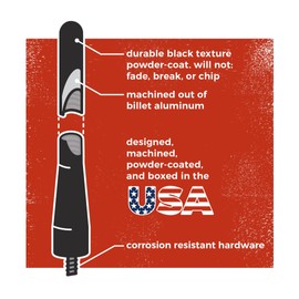 CravenSpeed Stubby Antenna Compatible with Harley-Davidson Motorcycles 1998-2023 | 4 inches | Short Antenna Replacement | Made in The USA