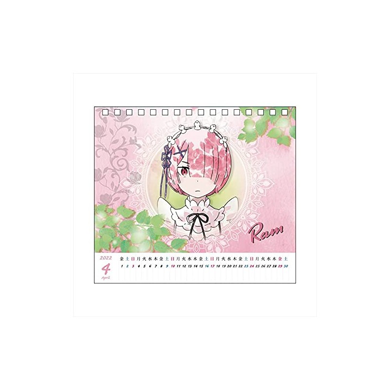 Re:Zero - Starting Life in Another World Desk Calendar