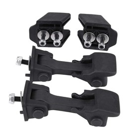 Pestillo para Capó, Yctze 2 Juego de Pestillos de Seguridad Y Soportes de Repuesto para JK 2007-2016 55395653AF for candado de cofre jk,seguro de cofre de ,cierres para