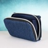 Striefchen® Purse for Children in Jeans Look Various Designs, Pink-turquoise