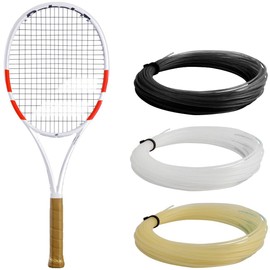 Babolat Pure Strike 97 Tennis Racquet (4th Gen) - Strung with 16g Natural Syn Gut at Mid-Range Tension (4 1/4" Grip)