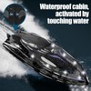 OBEST 2.4GHz RC Speedboat, Remote Controlled Boat with LED Lighting,