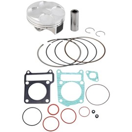 Tusk Complete Top End Rebuild Kit Standard (54 mm) Wiseco Piston Compatible with Yamaha TTR125 2001-2004/TTR125L 2001-2008/TTR125E/LE 2003-2009