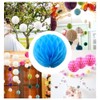 Hocansen 8 PCS Paper Honeycomb Balls Decoration 8inch Honeycomb Flower