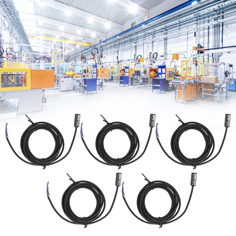 5Pcs Magnetic Proximity Sensor Approach Switch AC DC 5‑240V Input