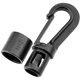 ZHOUBIN Bungee Shock Cord Snap End Hook for 1/4 inch and 5/16 inch Rope Terminal, 32 Pcs