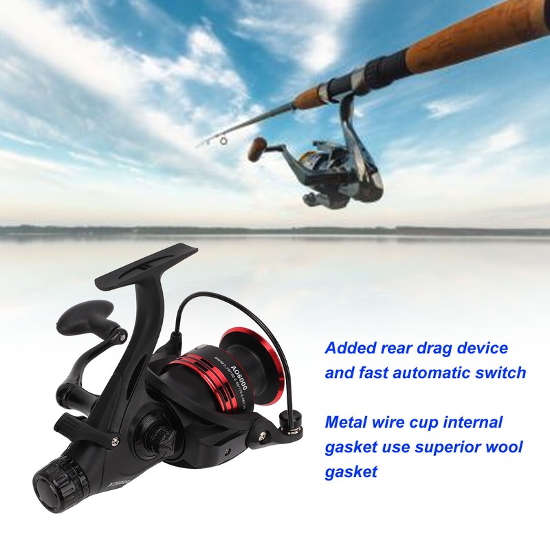 Spinning Reel Front Rear Dual Drag Knob Fishing Drag Reel