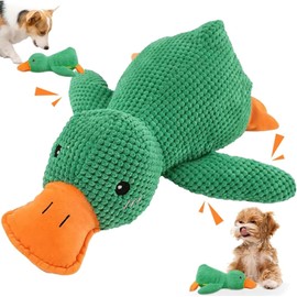 YeahBoom Anti-Stress Duck Dog, Dog Toy Duck, Squeaky Toy, Dog Cuddly Toy, Indestructible Cuddly Toy for Dogs, Dog Toys for Small, Medium, Large Dogs