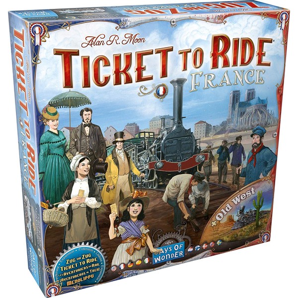Ticket to Ride: France and Old West Map Collection Six