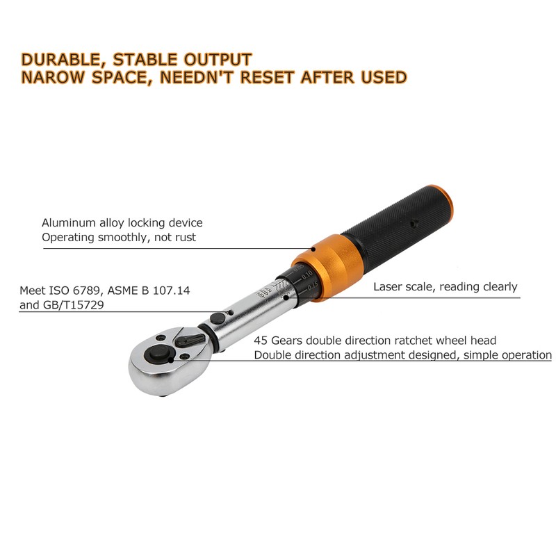 Torsion Wrench Mechanical Prefabricated Aluminum Alloy Spanner Key Hand Tools