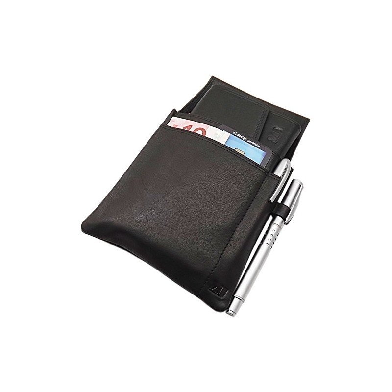 myledershop LEDER KELLNERHOLSTER KELLNERHALFTER KELLNERTASCHE GÜRTELTASCHE HOLSTER HALFTER MJ-DESIGN-GERMANY KALBSLEDER