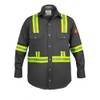 Flame Resistant High Visibility Hi Vis FR Shirt - 100%