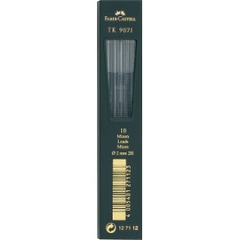 Faber Castell TK – 9071 2.0 mm 2H Pack of 10 Black