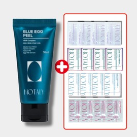 Notali Egg Peel 50g dead skin care AHA BHA PHA LHA sheet pack 10 sheets + mixed sample paper / 노탈리 에그필 50g 각질관리 AHA BHA PHA LHA 시트팩10매+혼합샘플지