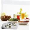 BIUDECO 1 Set Stainless Steel Escargot Baking Dish Set of