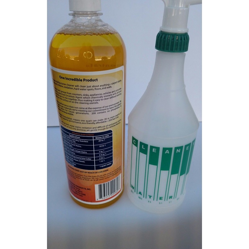 ADVANAGE 20X Cleaner All-Purpose Concentrate - Citrus w/spray bottle