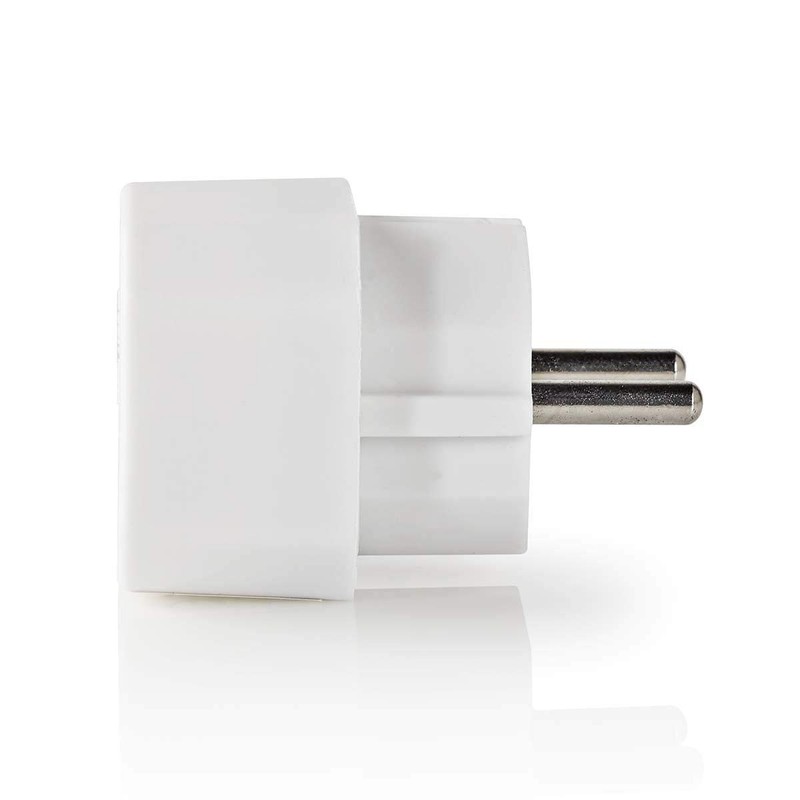 Nedis Socket Splitter 2 Sockets Euro Plug