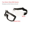 Fx-miRo Safety Glasses,Protective Goggles Anti fog and UV, Protection Work