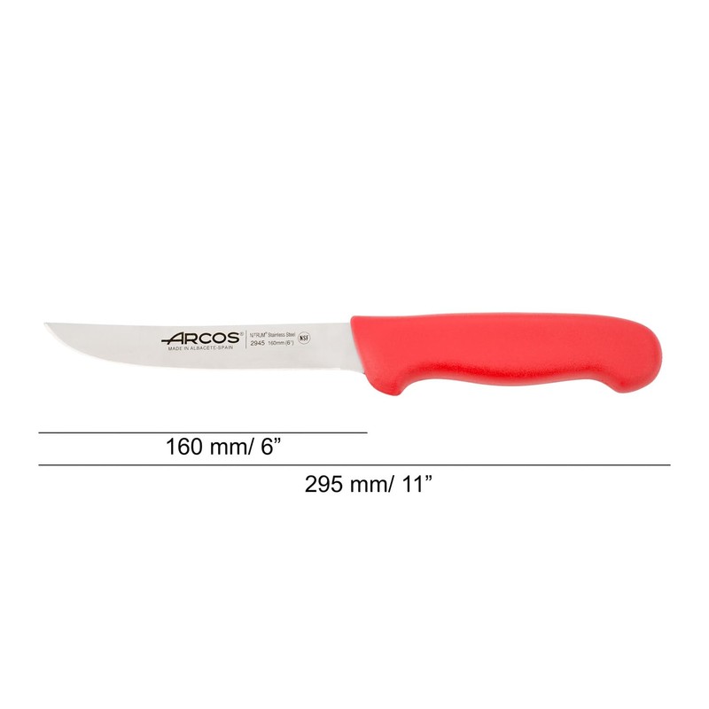 Arcos Serie 2900 - Ausbeinmesser - Klinge Nitrum Edelstahl 160