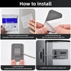 Ougourim Upgraded Combination Fridge Lock for Child Safety, Keyless Refrigerator