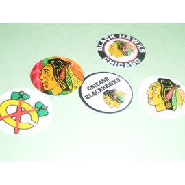 Unbranded Pre Cut One Inch Bottle Cap Images Chicago Blackhawks  Free Ship - photo, 25 images
