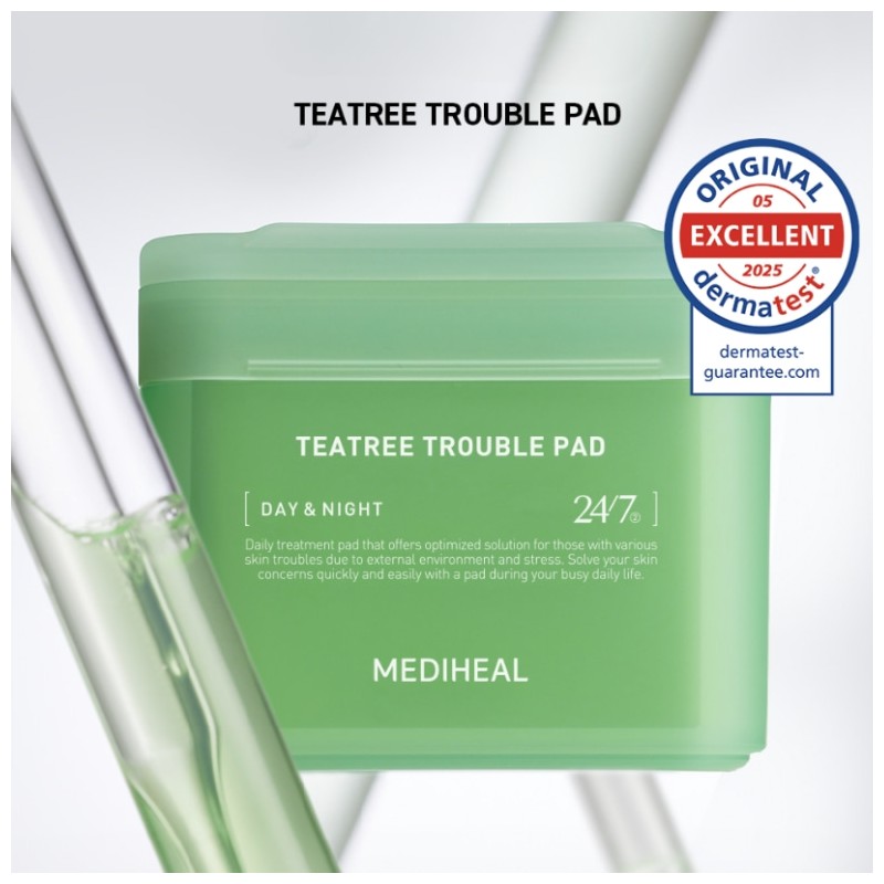MEDIHEAL Square Toner Pads 200ea, Type:Watermide Moisture Pad