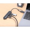 MANHATTAN 180863 Hub USB 3.2 Gen1 4 Ports Combo USB-A