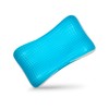 Almohada Cervical Cooling Gel Memory Foam Ortopédica con Curvatura Almohada