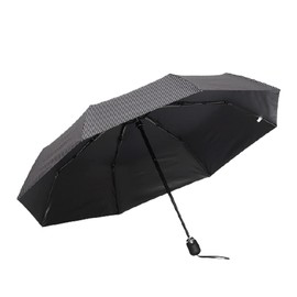 Umbrella UV Protection Windproof Automatic Foldable Portable Auto Stripe Black TP1A102891