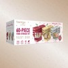 Bentgo Prep 60-Piece Holiday Food Storage Set - 1-Compartment Meal
