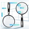 10X 30X Magnifying Glass for Reading, Handheld Magnifier for Reading,