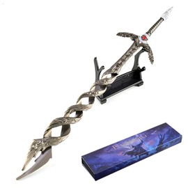 Superbuybox Game Elden Ring DLC Nightreign 12''30cm Godslayer's Greatsword Giftbox Martial Arts Game Collection Gift Desk Decor w/Display Stand
